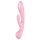 Satisfyer Triple Oh - akumulators, klitora stim. vibrators (rozā)