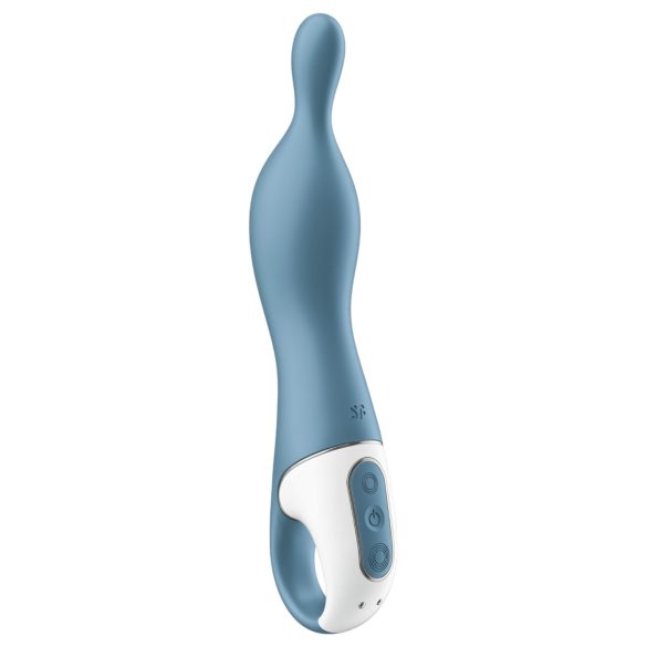 Satisfyer A-Mazing 1 - uzlādējams A-punkta vibrators (zils)
