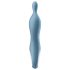 Satisfyer A-Mazing 1 - uzlādējams A-punkta vibrators (zils)