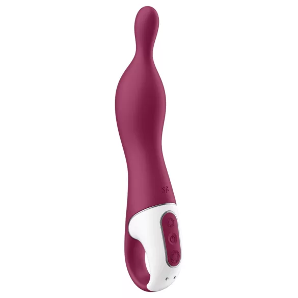 Satisfyer A-Mazing 1 - uzlādējams A punkta vibrators sarkans
