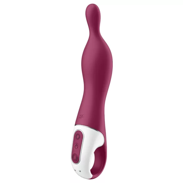 Satisfyer A-Mazing 1 - uzlādējams A punkta vibrators sarkans