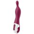 Satisfyer A-Mazing 1 - uzlādējams, A punkta vibrators (sarkans)