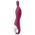 Satisfyer A-Mazing 1 - uzlādējams, A punkta vibrators (sarkans)