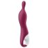 Satisfyer A-Mazing 1 - uzlādējams, A punkta vibrators (sarkans)