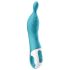 Satisfyer A-Mazing 2 - uzlādējams A-punkta vibrators (tirkīza)
