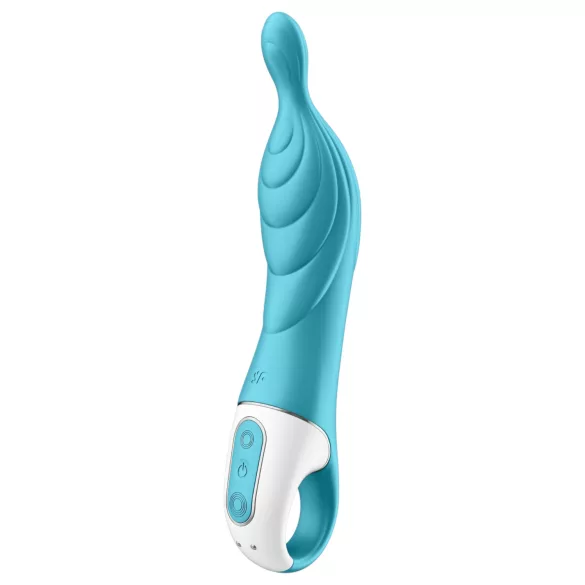 Satisfyer A-Mazing 2 - A-punkta vibrators uzlādējams tirkīza