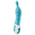 Satisfyer A-Mazing 2 - uzlādējams A-punkta vibrators (tirkīza)