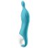 Satisfyer A-Mazing 2 - uzlādējams A-punkta vibrators (tirkīza)