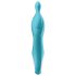 Satisfyer A-Mazing 2 - uzlādējams A-punkta vibrators (tirkīza)
