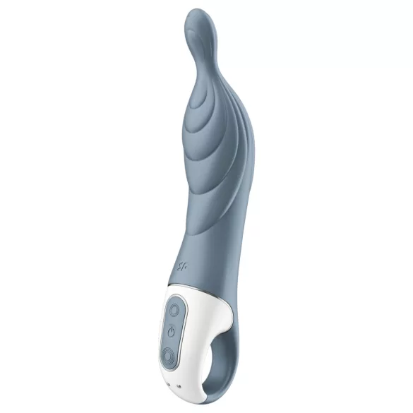 Satisfyer A-Mazing 2 – akumulatora A-punkta vibrators (pelēks)