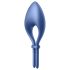 Satisfyer Bullseye - gudrais vibrējošs dzimumlocekļa gredzens (zils)