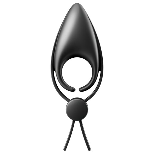 Satisfyer Sniper - uzlādējams vibrējošs dzimumlocekļa gredzens (melns)