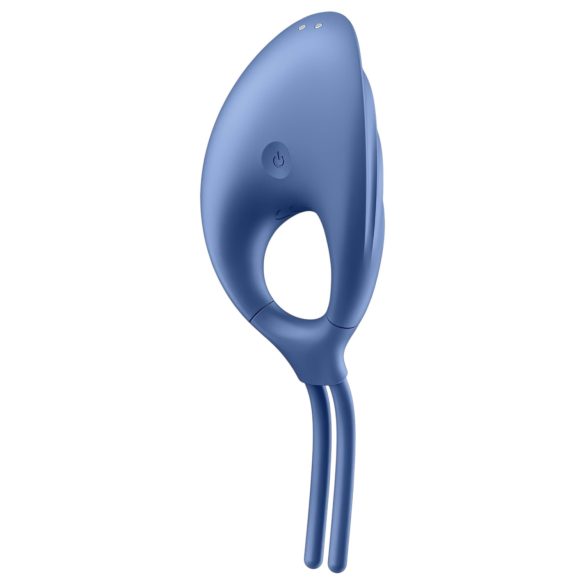 Satisfyer Swordsman - akumulatora vibrējošs gredzens dzimumloceklim (zils)