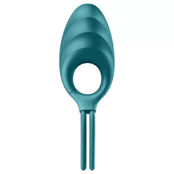Satisfyer Swordsman - uzlādējams, vibrējošs dzimumlocekļa gredzens (zaļš)