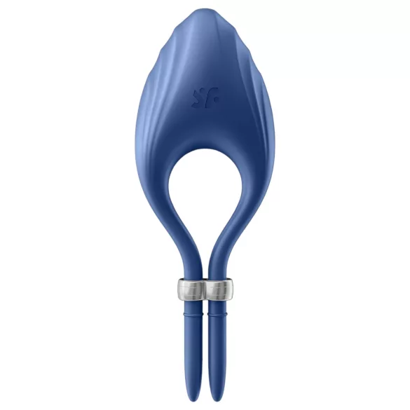 Satisfyer Duelist - akumulatora vibrējošais dzimumlocekļa gredzens zils