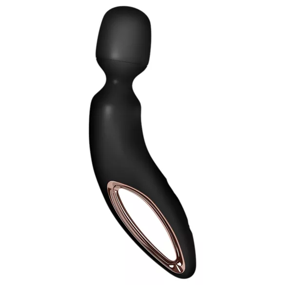 Satisfyer Wand-erland - masāžas vibrators (melns)