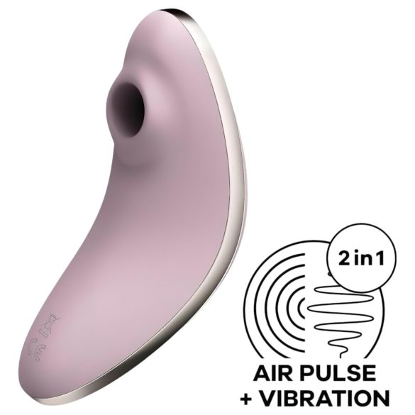 Satisfyer Vulva Lover 1 - klitora stimulators ar gaisa viļņiem violets