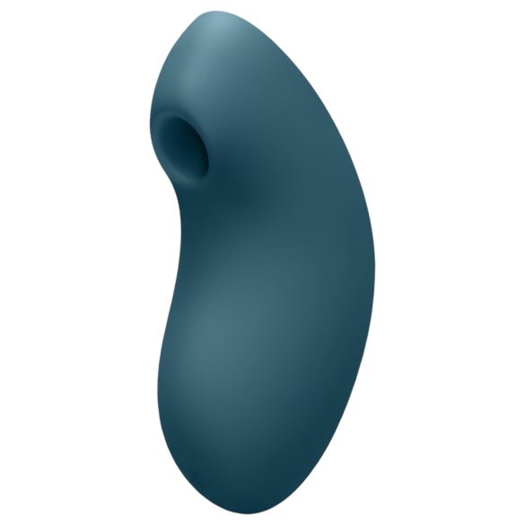 Satisfyer Vulva Lover 2 - Uzlādējams klitorālais gaisa vilņu vibrators (zils)