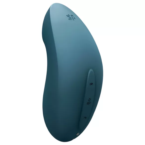 Satisfyer Vulva Lover 2 - uzlādējams gaisa viļņu klitora vibrators (zils)