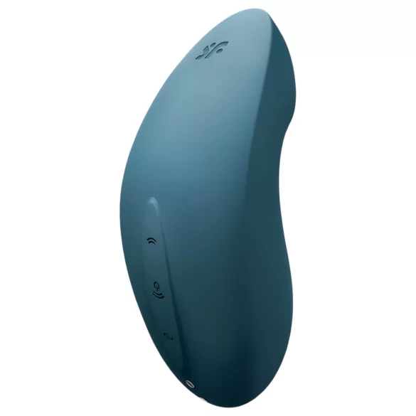 Satisfyer Vulva Lover 2 - uzlādējams gaisa viļņu klitora vibrators (zils)