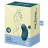 Satisfyer Vulva Lover 2 - uzlādējams gaisa viļņu klitora vibrators (zils)