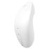 Satisfyer Vulva Lover 2 - gaisa viļņu klitora vibrators (balts)