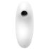 Satisfyer Vulva Lover 2 - gaisa viļņu klitora vibrators (balts)
