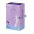 Satisfyer Curvy Trinity 2 - gaisa viļņu 2in1 vibrators (violets)