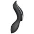 Satisfyer Curvy Trinity 2 - viļņveida 2in1 vibrators (melns)