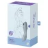 Satisfyer Curvy Trinity 3 - sieviešu 2in1 klitorālais vibrators ar gaisa viļņiem