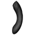 Satisfyer Curvy Trinity 4 - gaisa viļņu 2‑in‑1 vibrators (melns)
