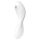 Satisfyer Curvy Trinity 5+ - gudrais 2in1 vibrators (balts)