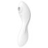 Satisfyer Curvy Trinity 5+ - gudrais 2in1 vibrators (balts)