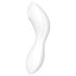 Satisfyer Curvy Trinity 5+ - gudrais 2in1 vibrators (balts)