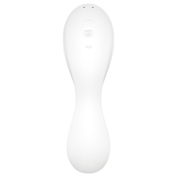 Satisfyer Curvy Trinity 5+ - sieviešu vibrators un klitora stimulators balts