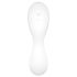 Satisfyer Curvy Trinity 5+ - gudrais 2in1 vibrators (balts)