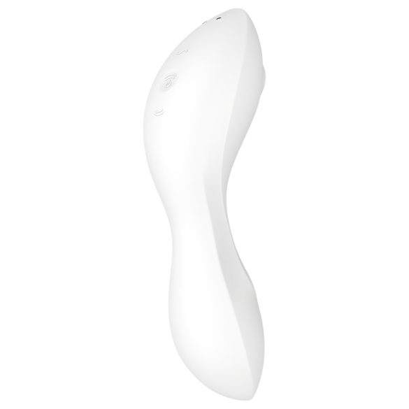 Satisfyer Curvy Trinity 5+ - sieviešu vibrators un klitora stimulators balts