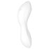 Satisfyer Curvy Trinity 5+ - gudrais 2in1 vibrators (balts)
