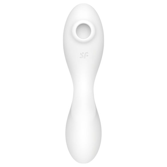 Satisfyer Curvy Trinity 5+ - sieviešu vibrators un klitora stimulators balts