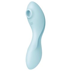   Satisfyer Curvy Trinity 5+ - sieviešu vibrators un klitora stimulators zils
