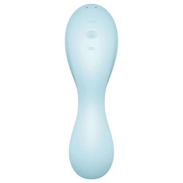 Satisfyer Curvy Trinity 5+ - sieviešu vibrators un klitora stimulators zils