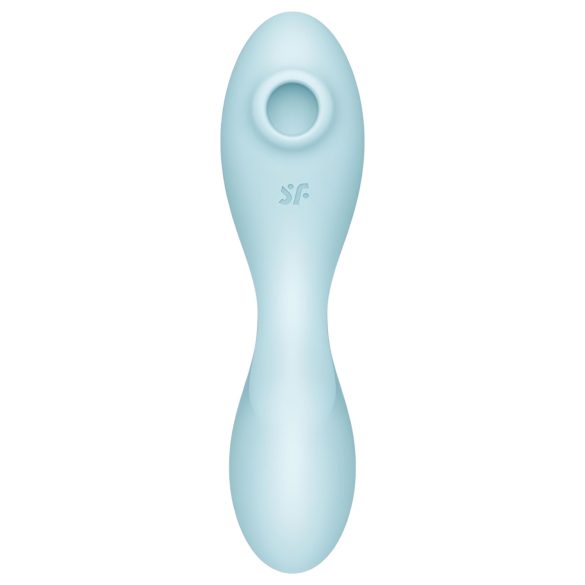 Satisfyer Curvy Trinity 5+ - sieviešu vibrators un klitora stimulators zils