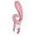Satisfyer Hug Me - lietotnes vadāms klitora vibrators ar rokturi (rozā)