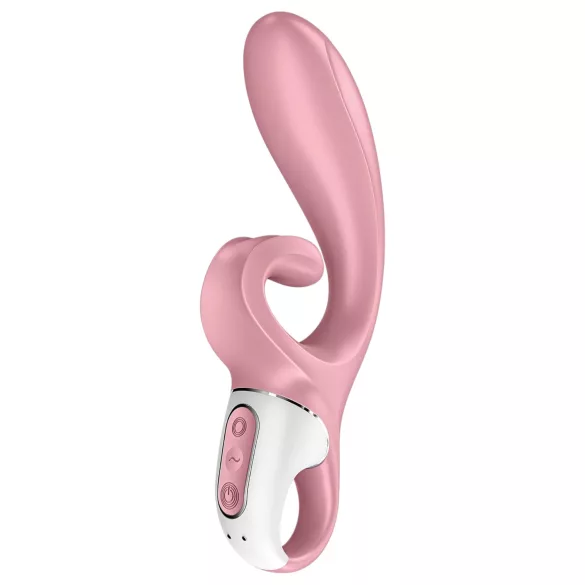 Satisfyer Hug Me - lietotnes vadāms klitora vibrators ar rokturi (rozā)