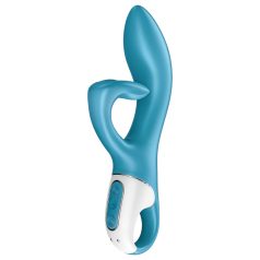   Satisfyer Embrace Me - uzlādējams vibrators ar klitora stimulatoru tirkīza