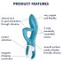 Satisfyer Embrace Me - akumulators, klitors vibrators (tirkīza)
