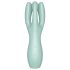 Satisfyer Trīsos 3 - akumulators klitora vibrators (piparmētru)