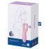 Satisfyer Trijatā 4 - inteliģents klitora vibrators (rozā)