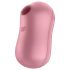 Satisfyer Cotton Candy - gaisa viļņu klitora stimulators (koraļļu krāsa)