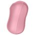Satisfyer Cotton Candy - gaisa viļņu klitora stimulators (koraļļu krāsa)